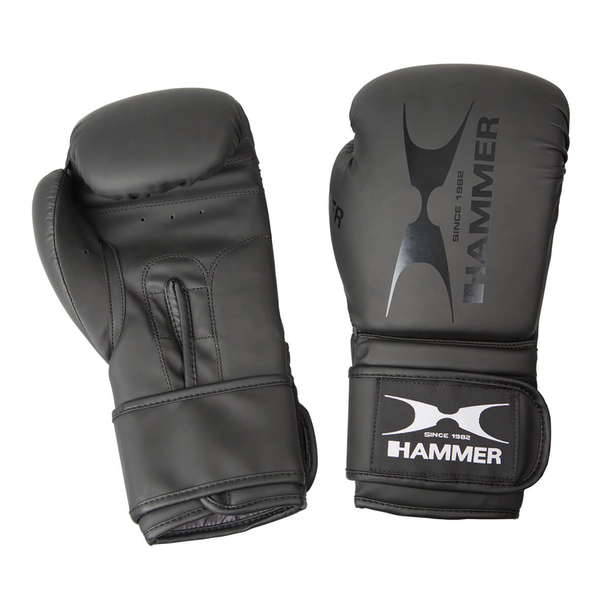 HAMMER BOXING Boxhandschuhe Hawk, schwarz, 12 OZ
