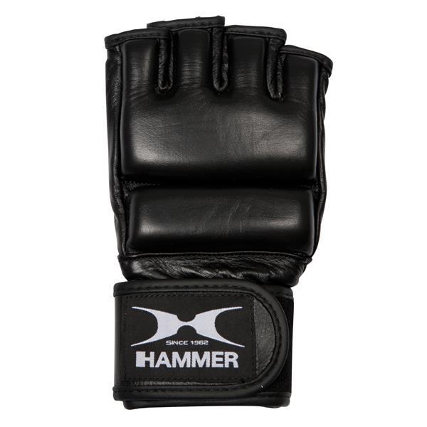 HAMMER BOXING Sandsackhandschuhe Premium MMA, schwarz, L-XL