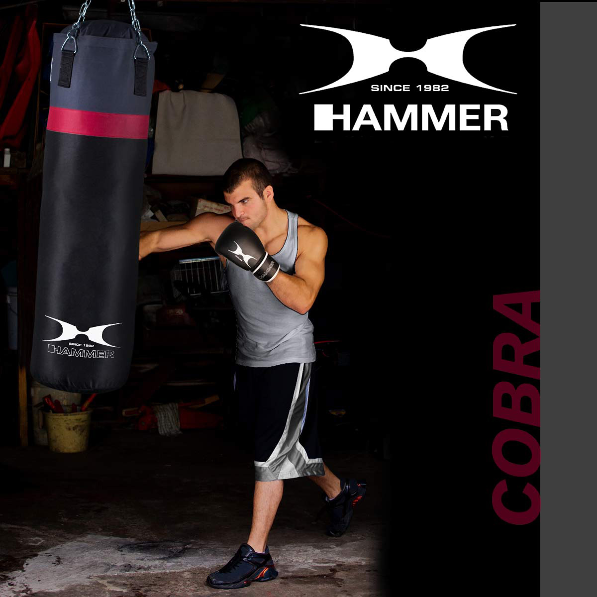 HAMMER BOXING Box-Set Cobra, 100 cm
