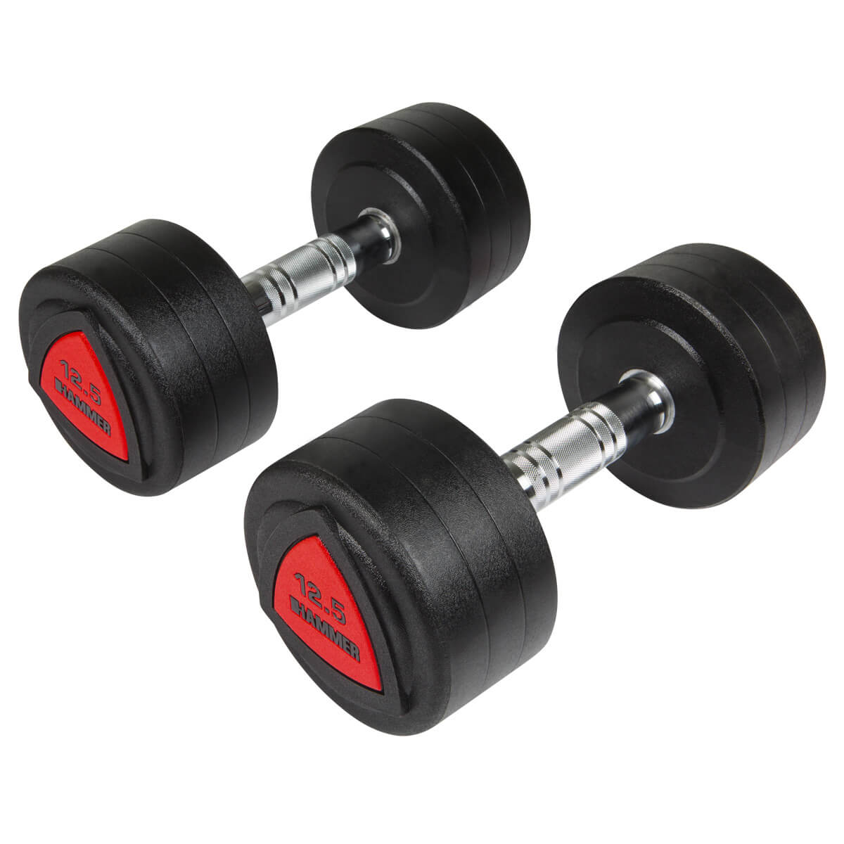HAMMER PU Kompakthantel, 2x 12,5 kg