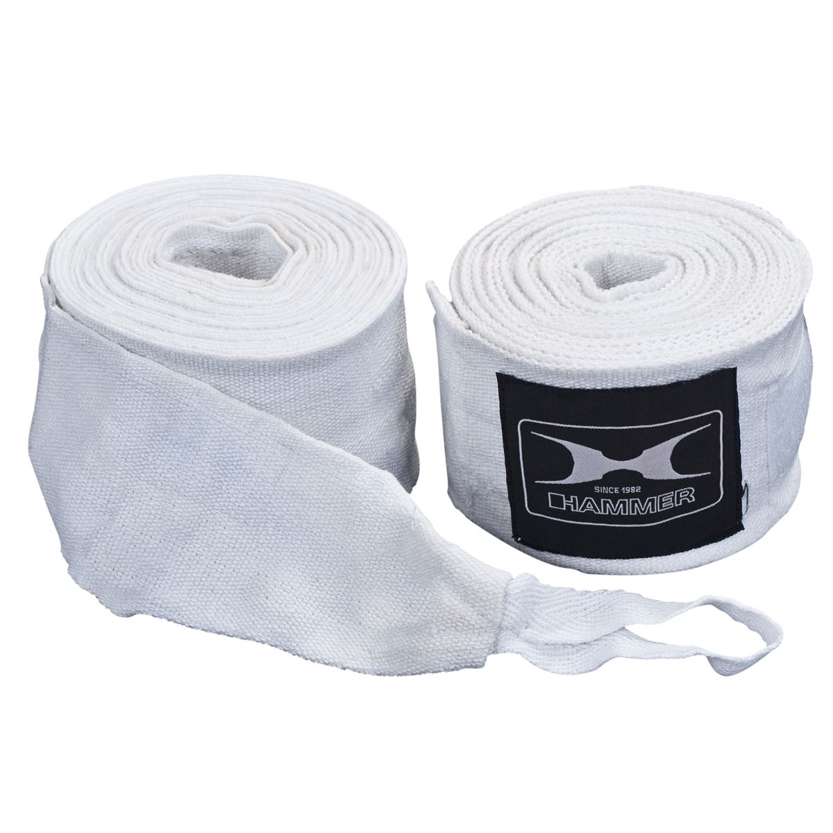 HAMMER BOXING Boxbandage elastisch, 2,5m, weiß
