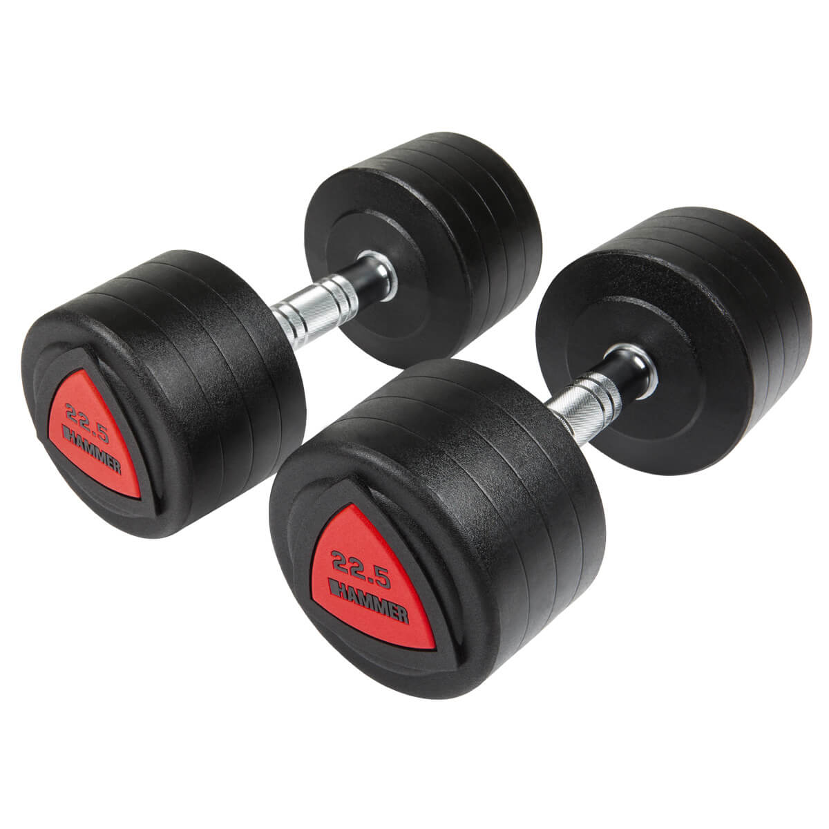 HAMMER PU Kompakthantel, 2x 22,5 kg