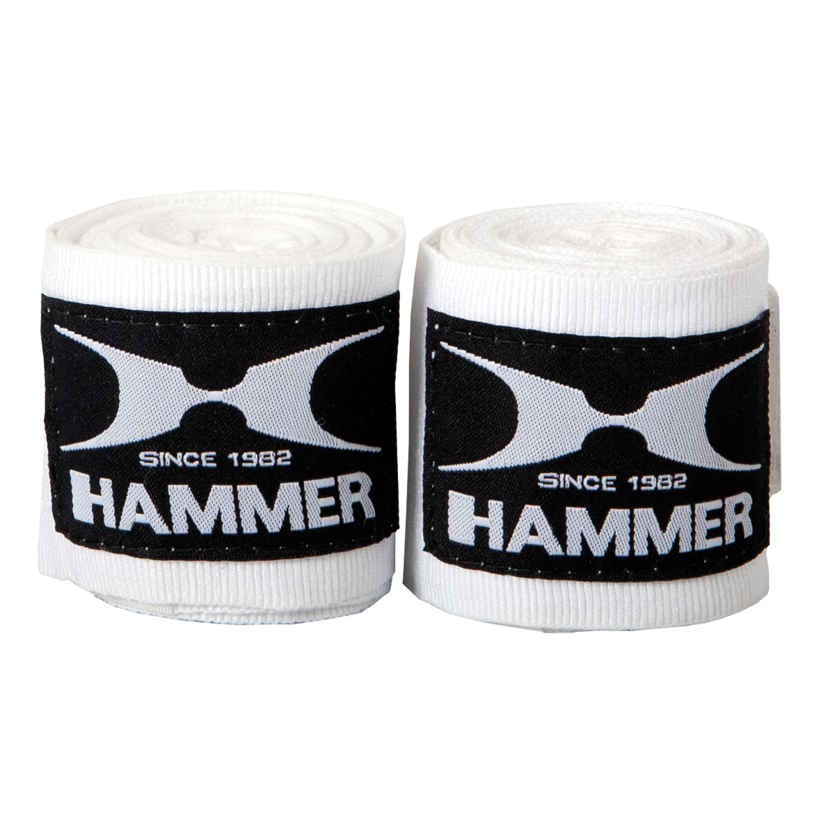 HAMMER BOXING Boxbandage elastisch, 2,5m, weiß